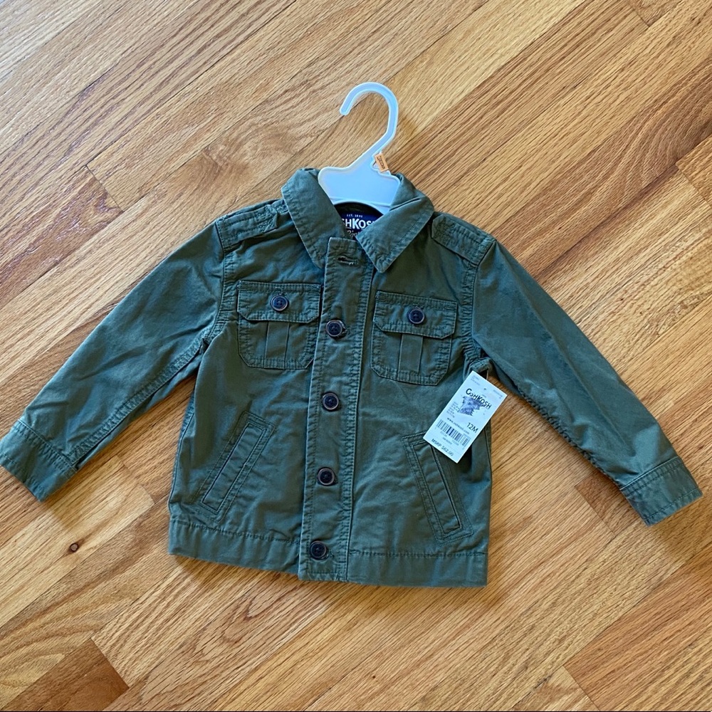 OshKosh Hunter Green Jacket - Picture 2 of 5